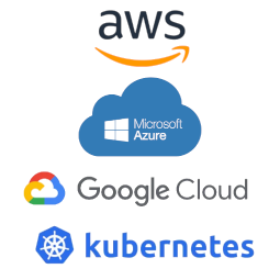 Logos of Anaconda, AWS, Kubernetes and Posit